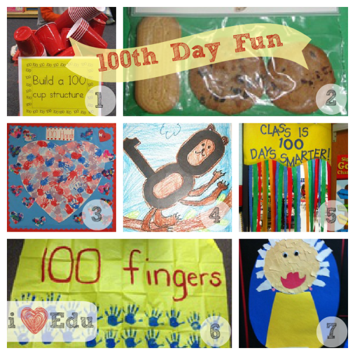 100th Day Collage done